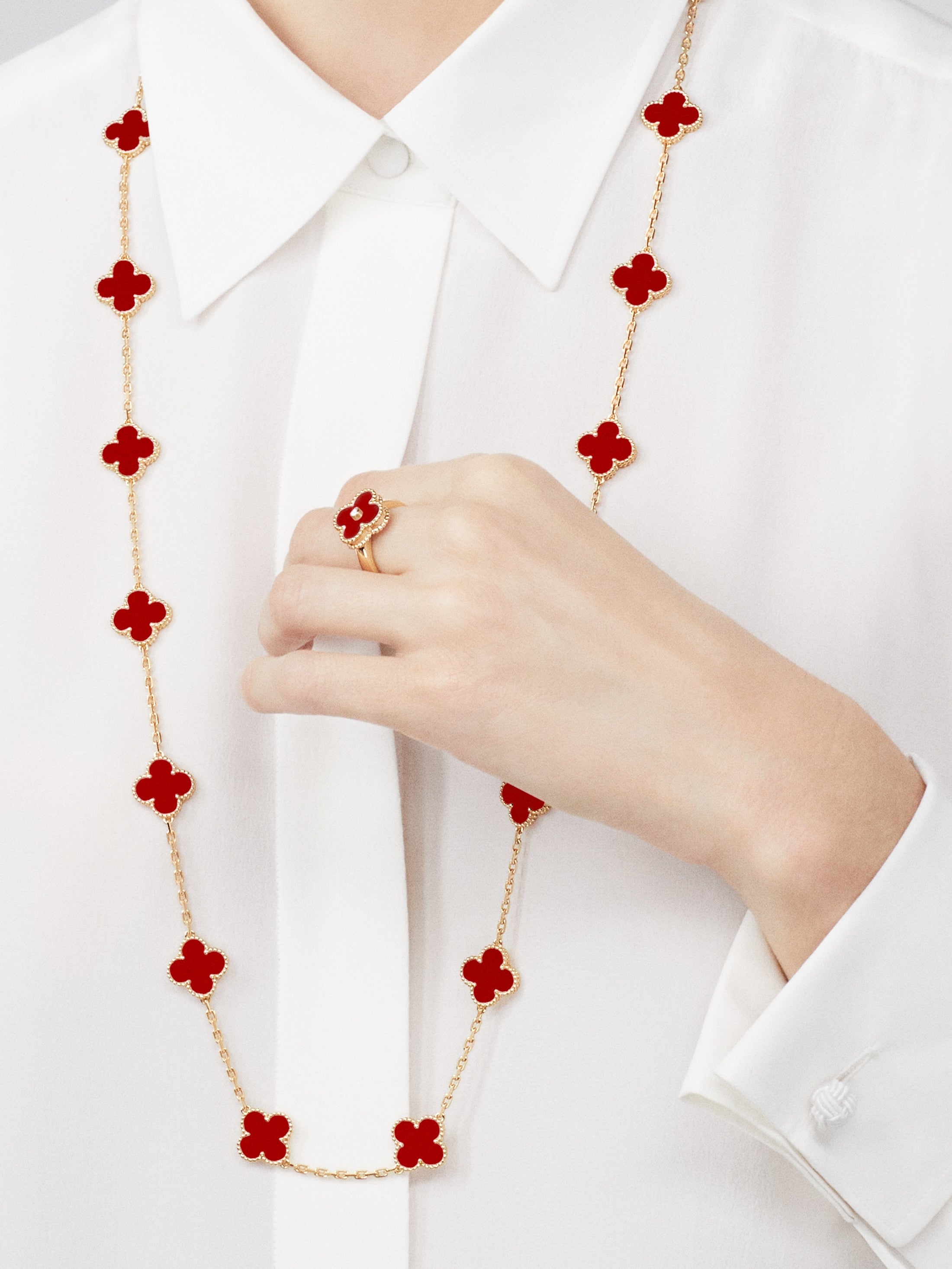 Collar 20 Motivos VCA ROJO