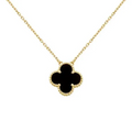 Collar 1 Motivo VCA NEGRO